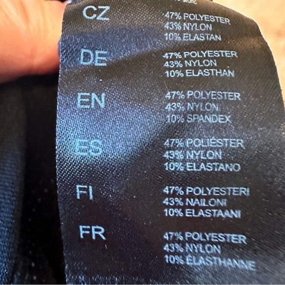 Kuhl Mova Straight Leg Charcoal Gray Heather Knit Stretch Low Rise Pant - Picture 13 of 14